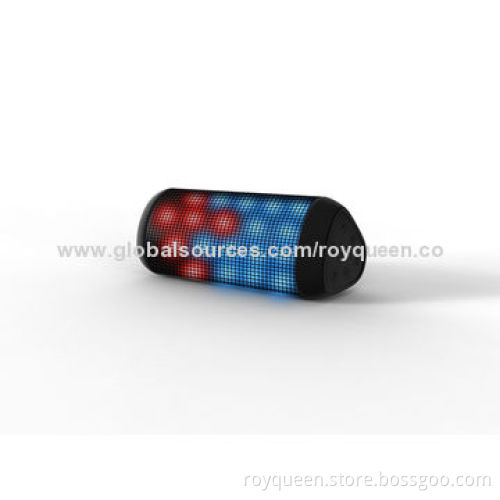 NFC Bluetooth Speaker with LED Light, Supports Gravity Sensor